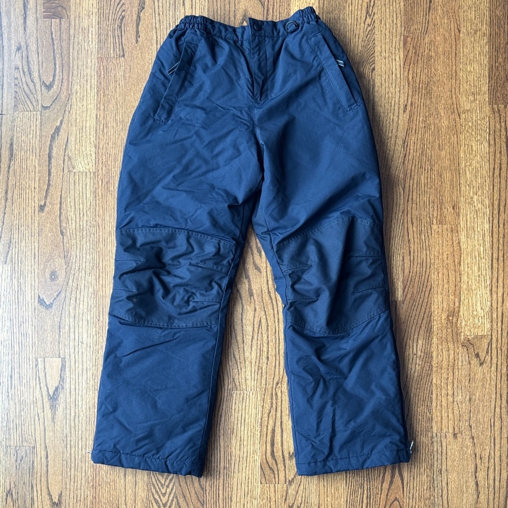 Lands' End Navy Outerwear Snow Pants -
Size 14